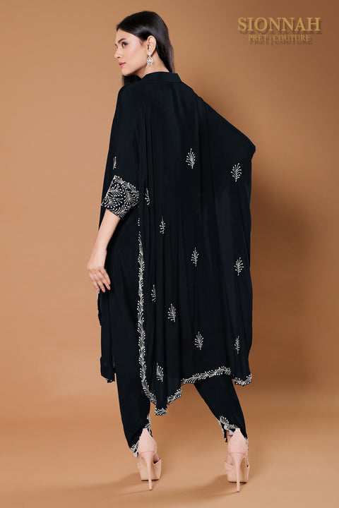 Navy blue Kaftan tunic.