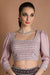 Plum with Onion pink crop top and skirt set.